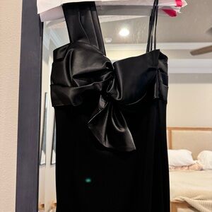 Mac Duggal one shoulder, trumpet gown